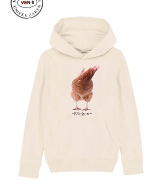 Hoodie kind - Natural raw - Kieken