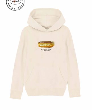 Hoodie kind - Natural raw - Sjoeke
