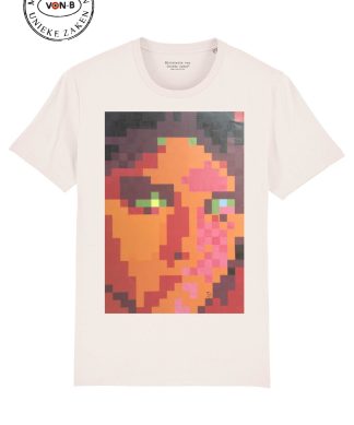 T-shirt unisex - Vintage white, Afgaans Meisje - by Jan De Schutter