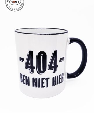 Mok- 404 Ben niet hier