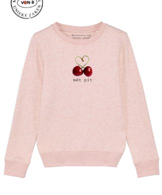 Sweater kind - Heather pink - Mét pit