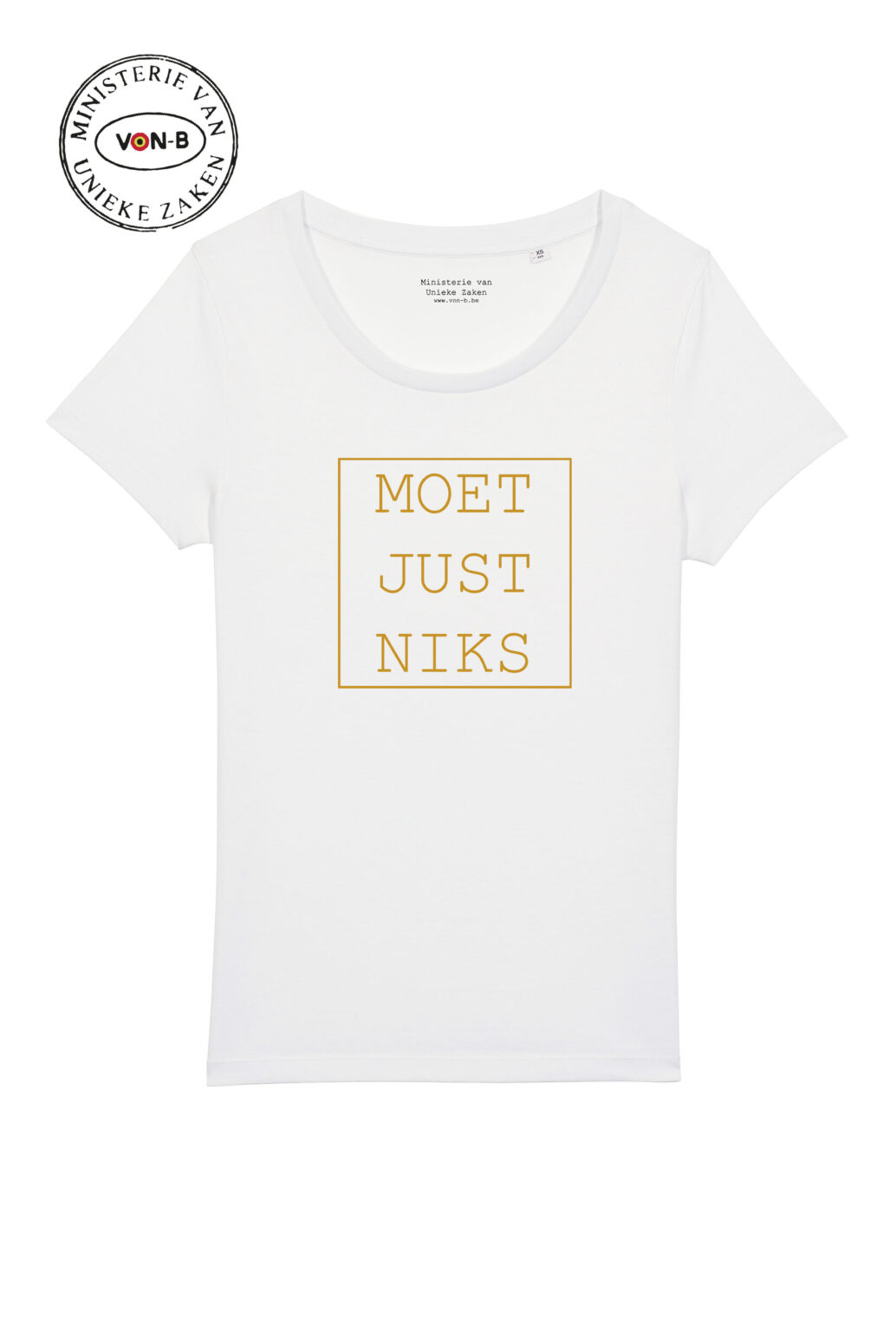 T-shirt vrouw - Moet just niks - Afbeelding 5