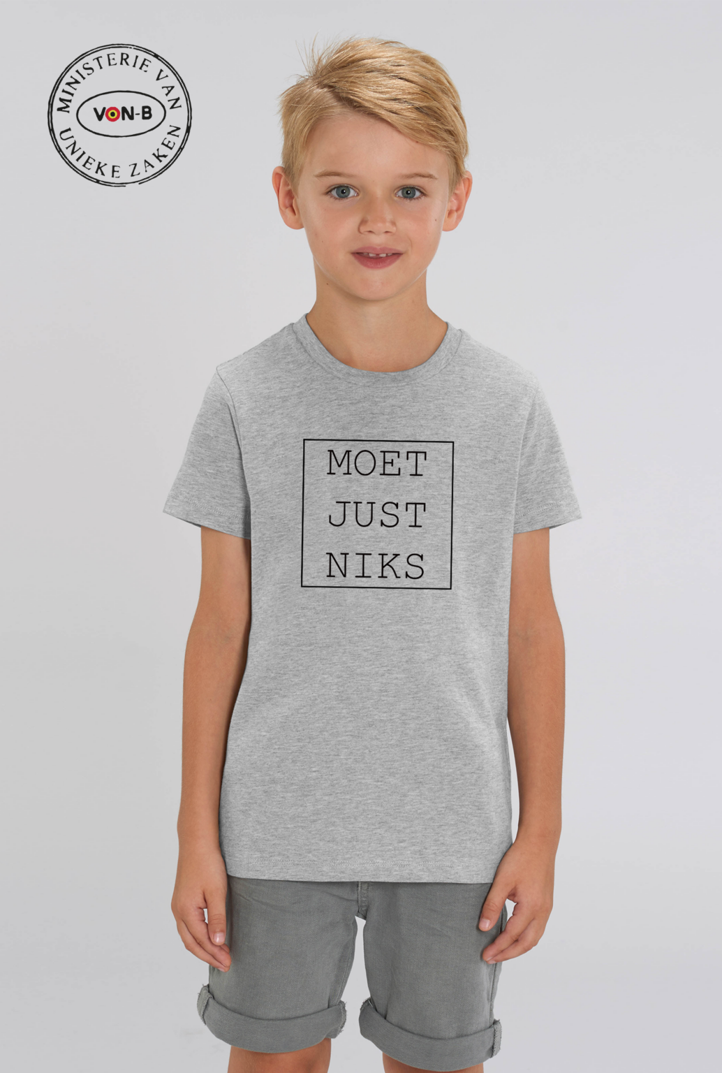 T-shirt kind - Moet just niks - Afbeelding 2