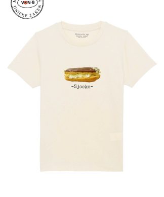 T-shirt kind - Natural raw - Sjoeke