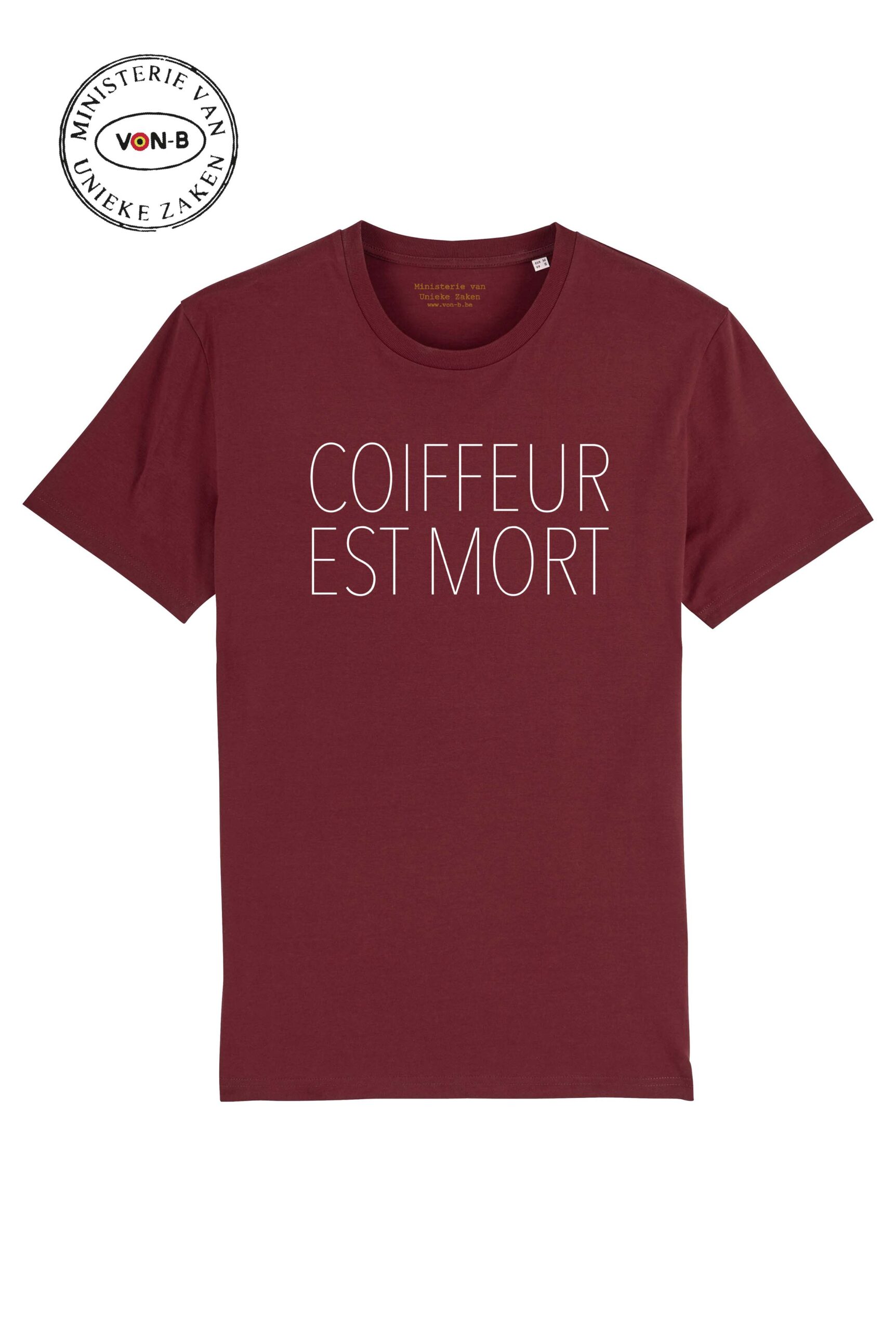 T-shirt unisex - Coiffeur est mort - Afbeelding 2