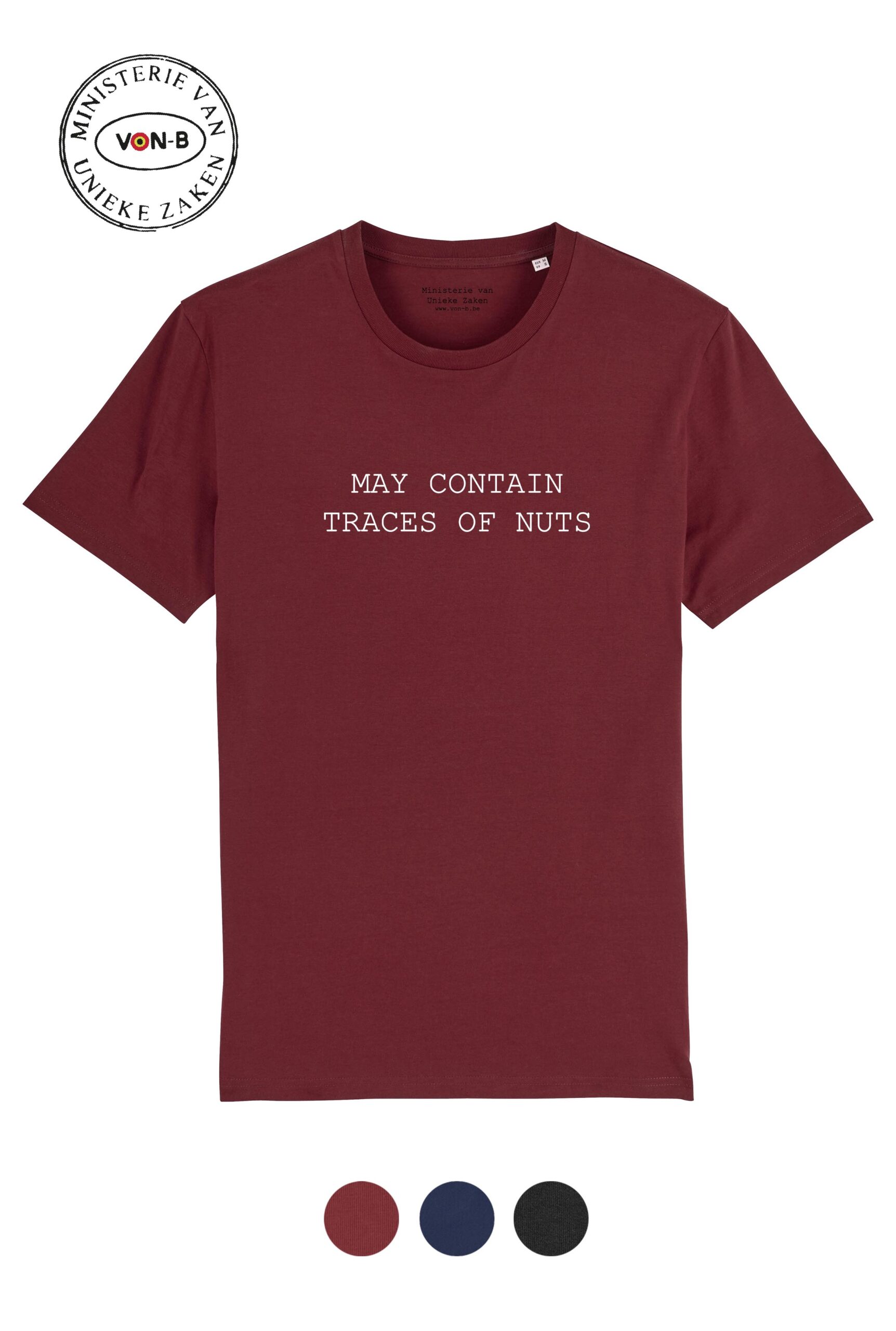 T-shirt unisex - May contain traces of nuts