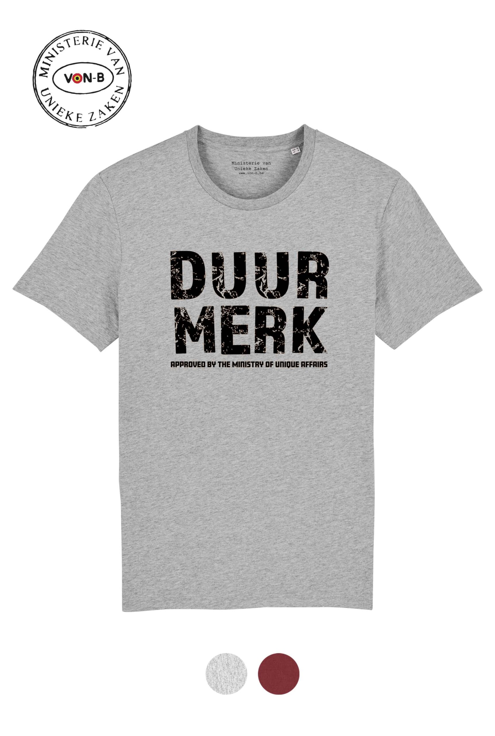 T-shirt unisex - Duur merk DMA
