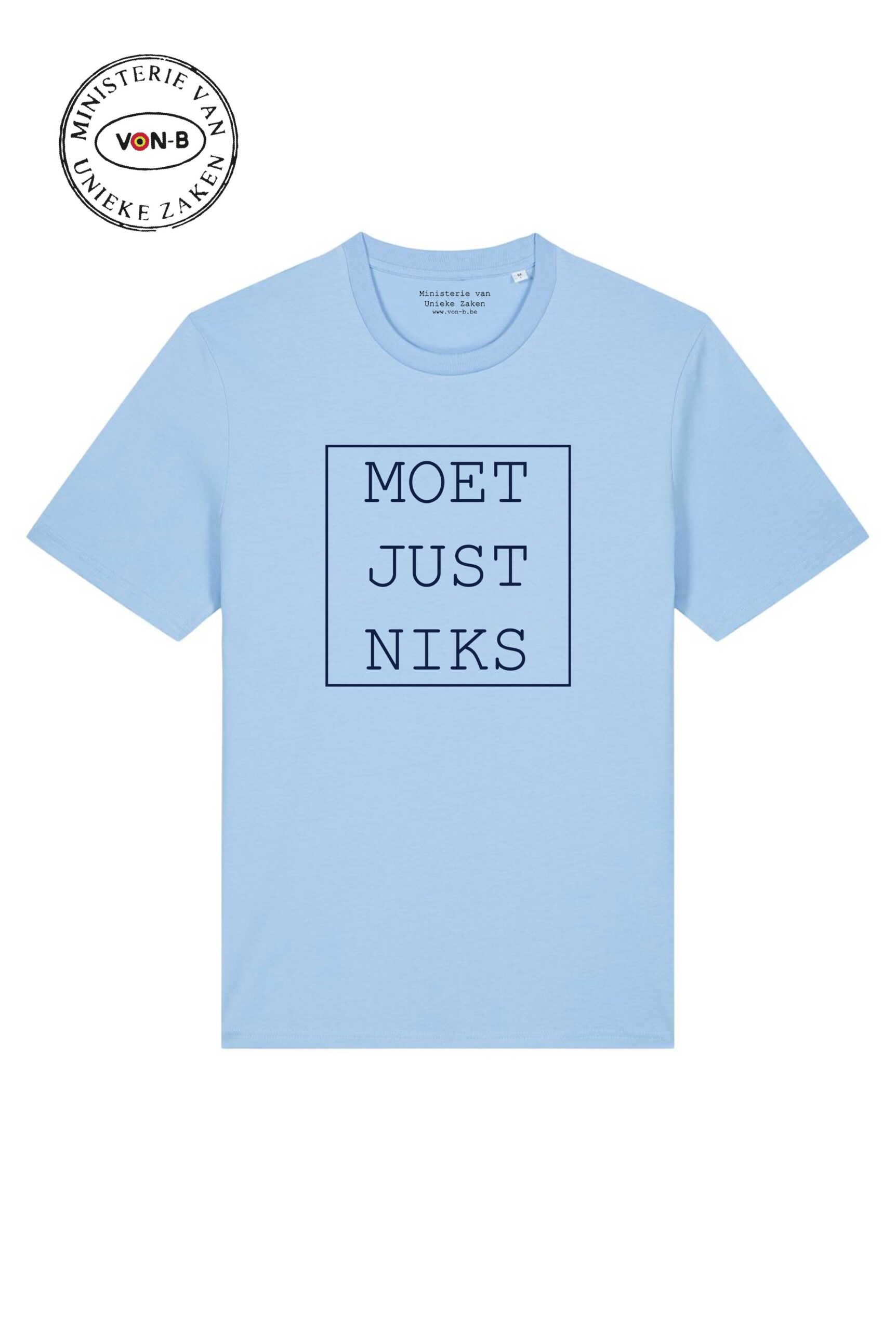 T-shirt unisex - Moet just niks - Afbeelding 12