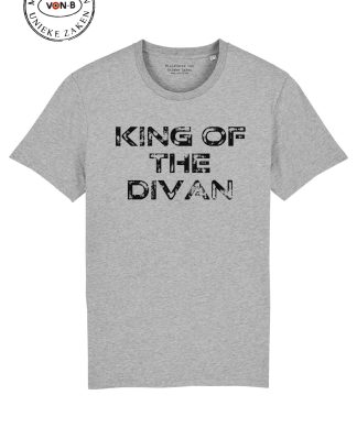T-shirt unisex - Heather grey - King of the divan