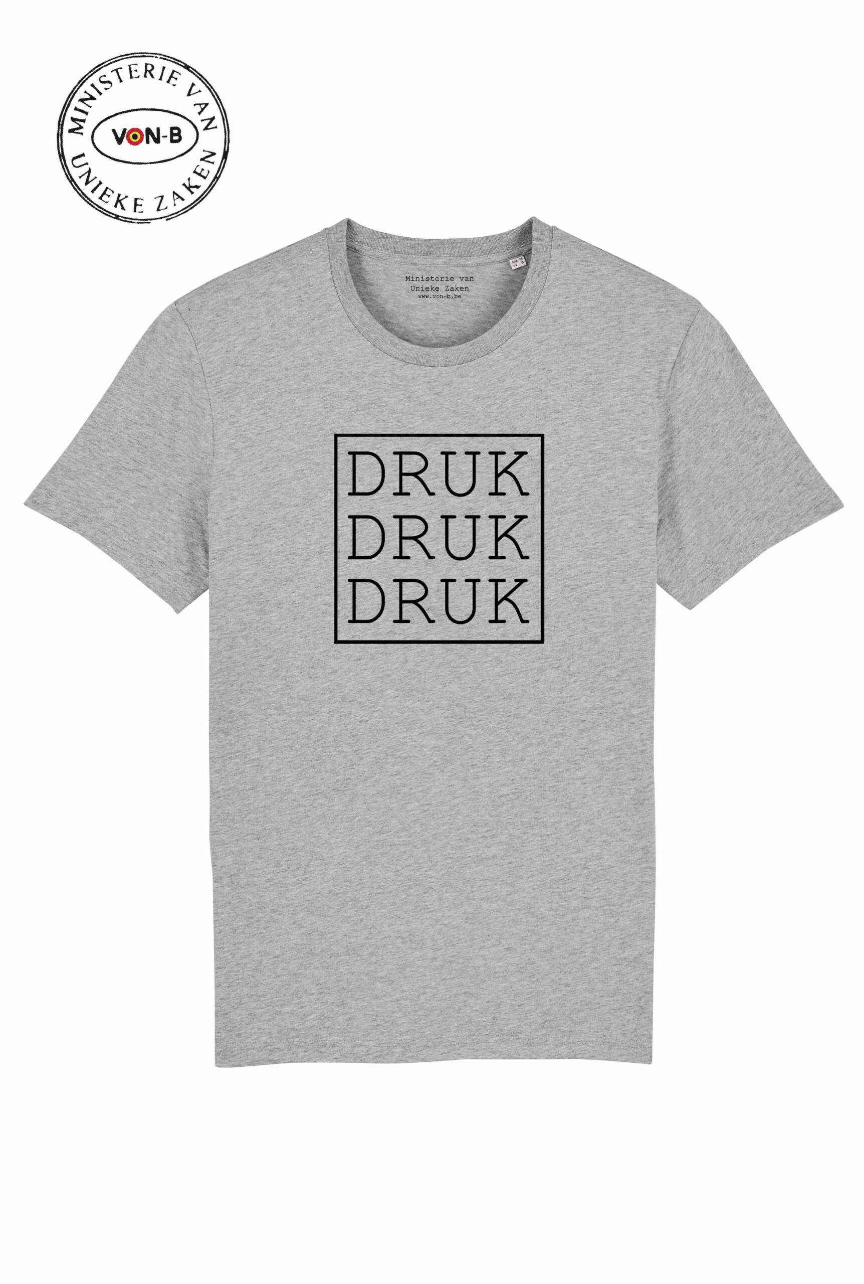 T-shirt unisex - Druk druk druk - Afbeelding 2