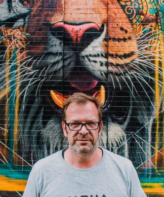 T-shirt unisex - Heather Grey - Karma HaHaHa