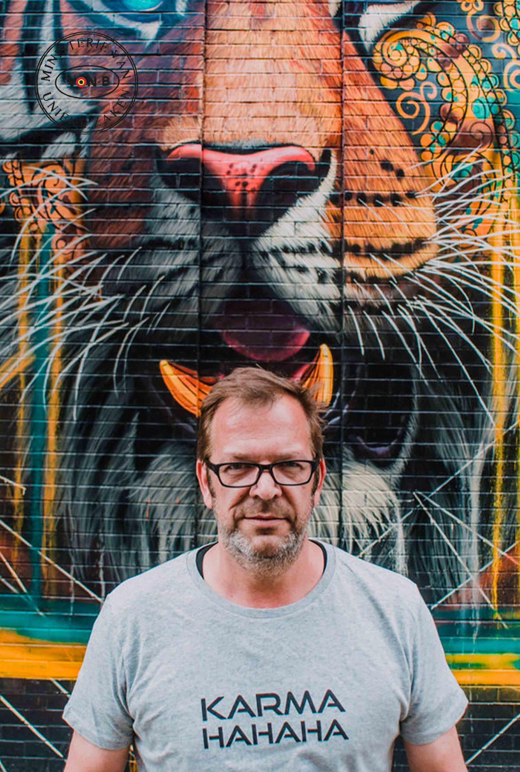 T-shirt unisex - Heather Grey - Karma HaHaHa