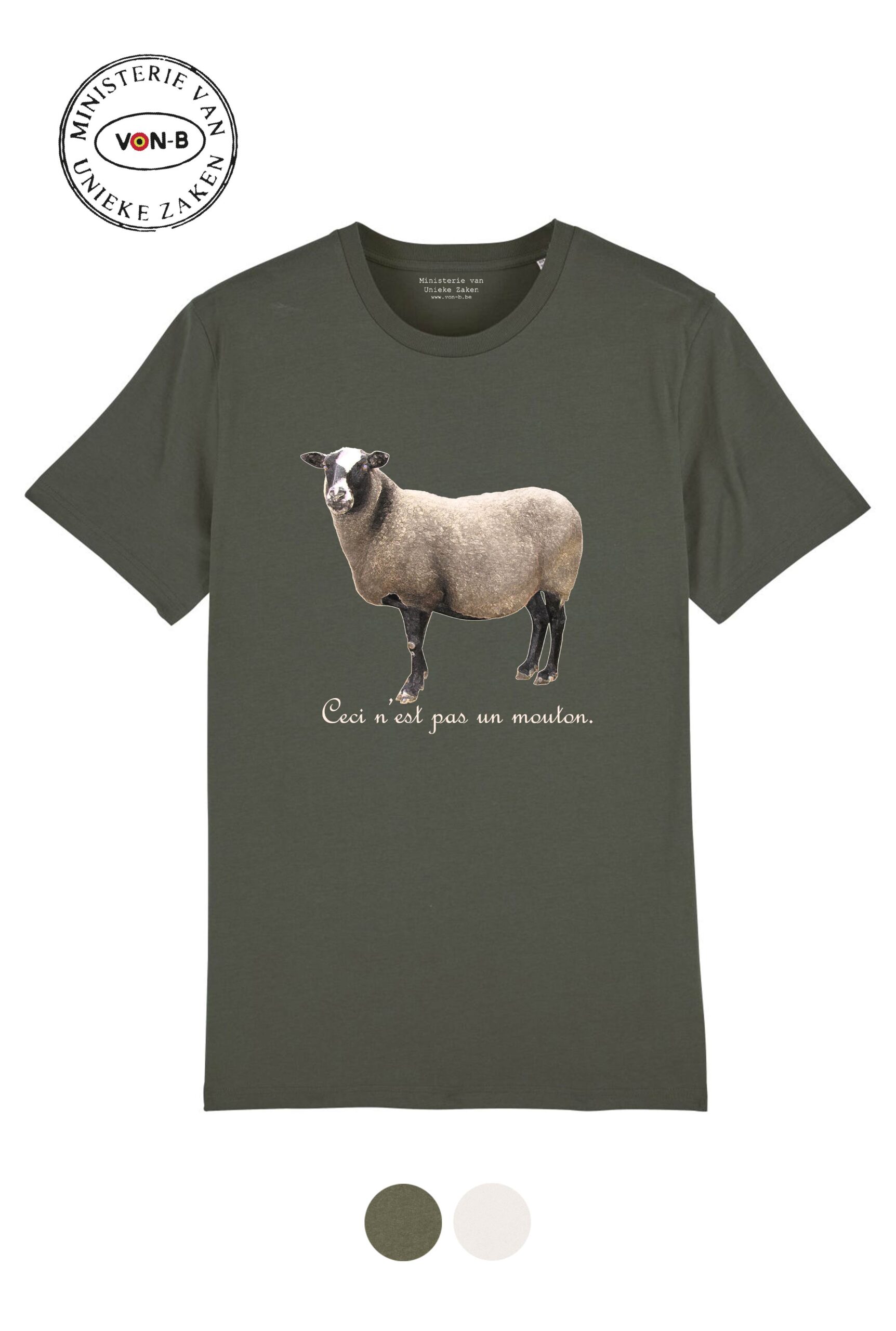 T-shirt unisex - Ceci n'est pas un mouton