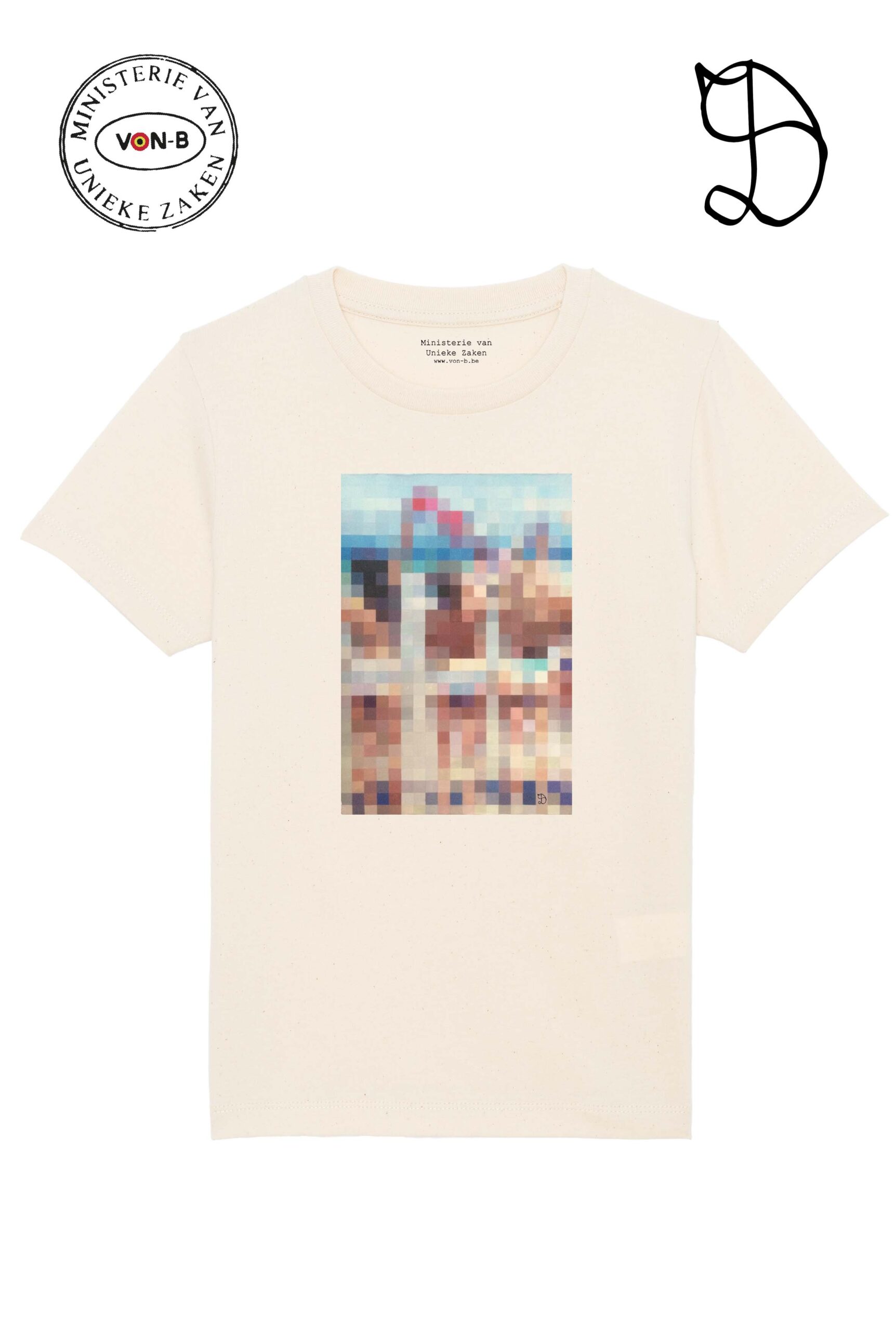 T-shirt unisex - Drie meisjes - by Jan De Schutter