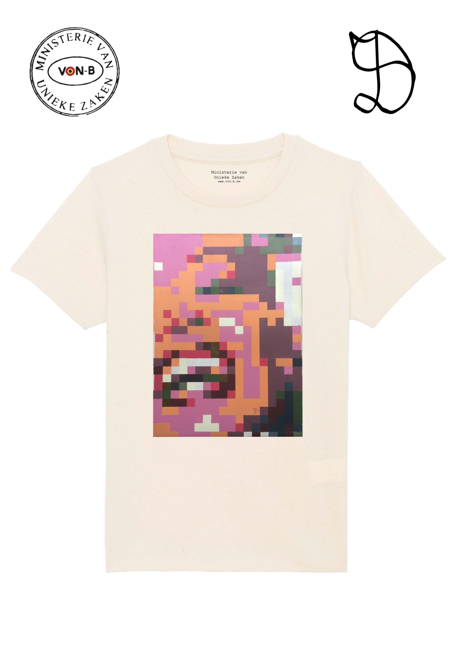 T-shirt unisex - Marilyn Monroe - by Jan De Schutter