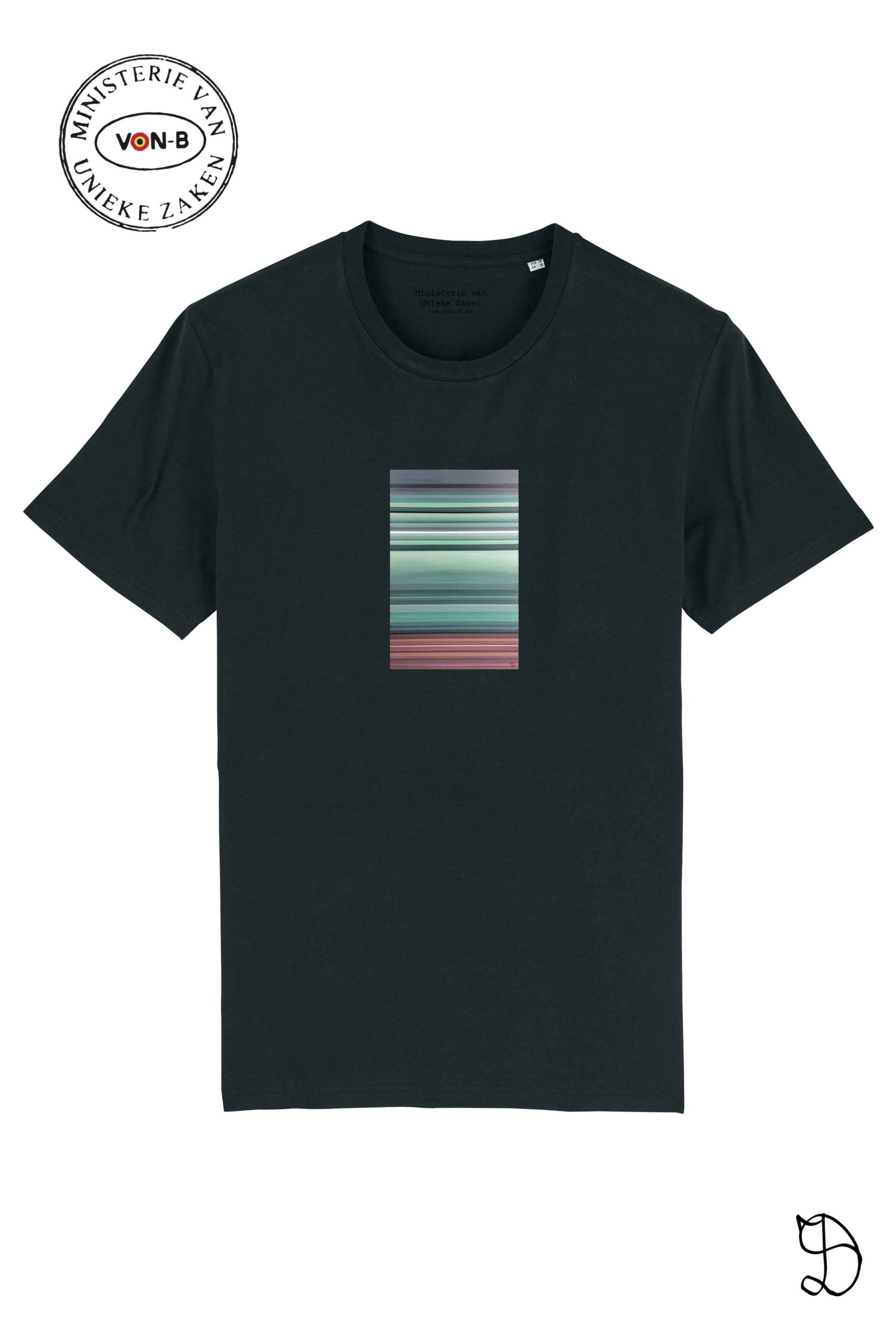 T-shirt unisex - Zwart - Hulk - by Jan De Schutter