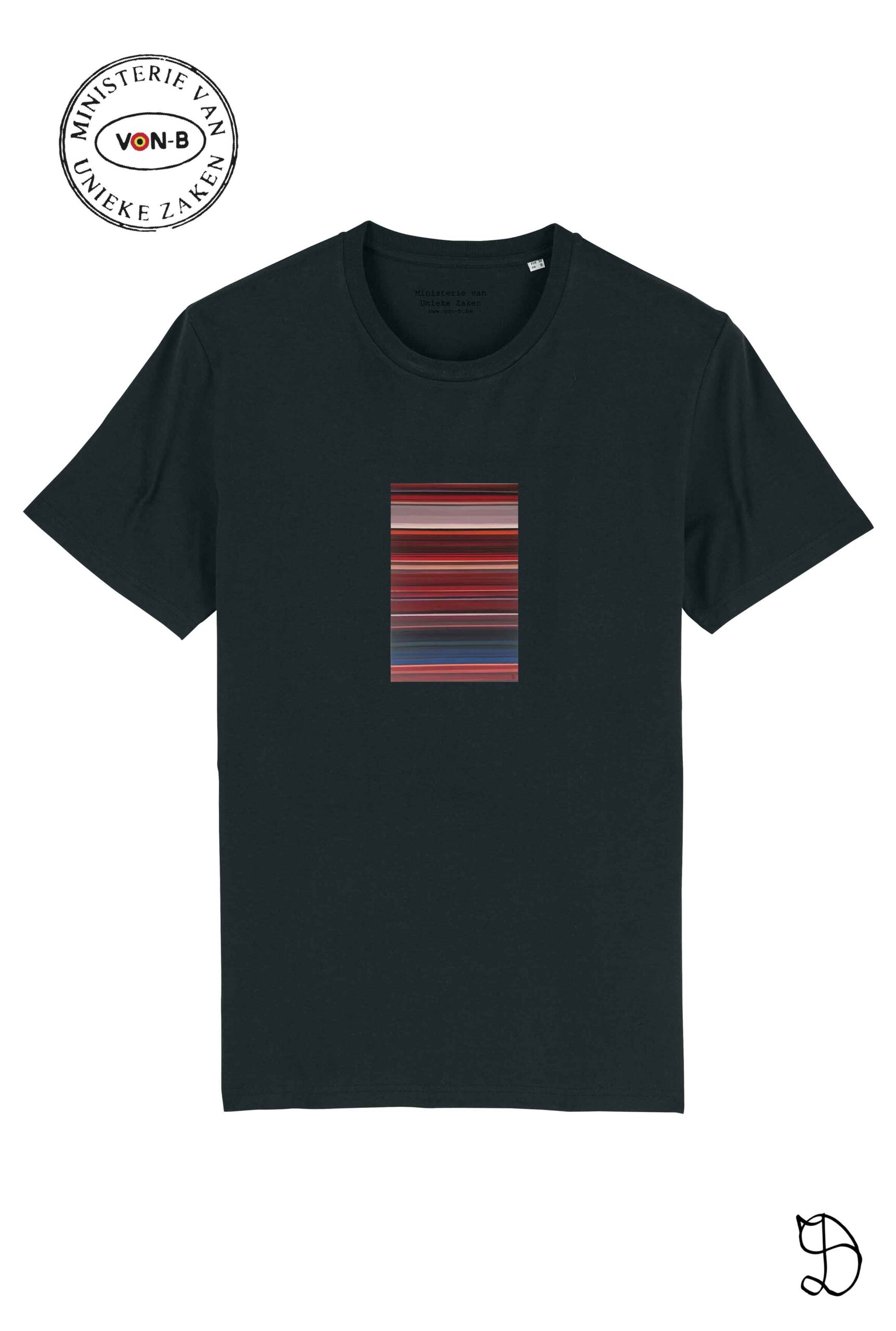 T-shirt unisex - Zwart - Spiderman - by Jan De Schutter