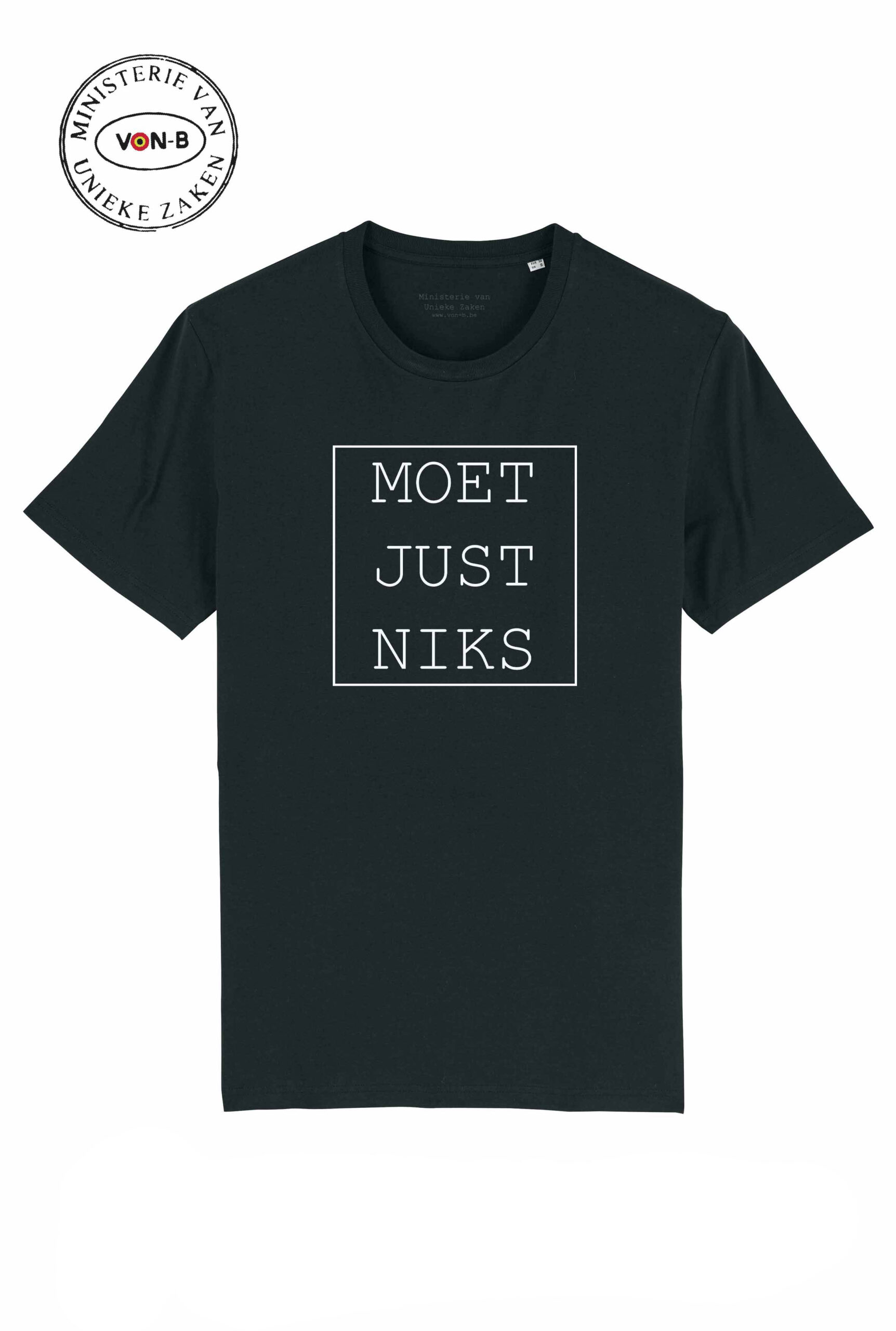 T-shirt unisex - Moet just niks - Afbeelding 11