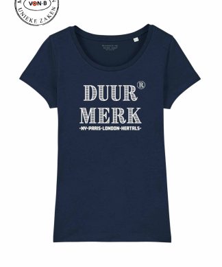 T-shirt vrouw - Navy - Duur merk New York