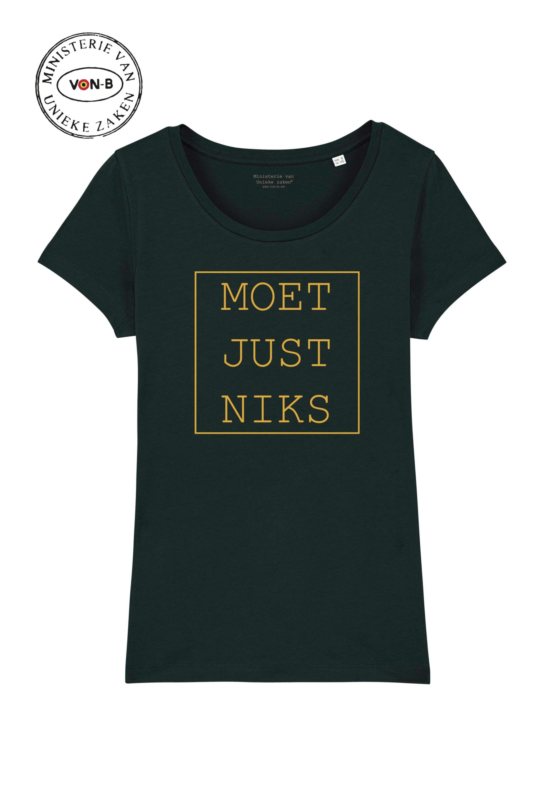 T-shirt vrouw - Moet just niks - Afbeelding 3
