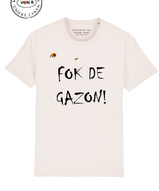 T-shirt unisex - Vintage white - Fok de gazon