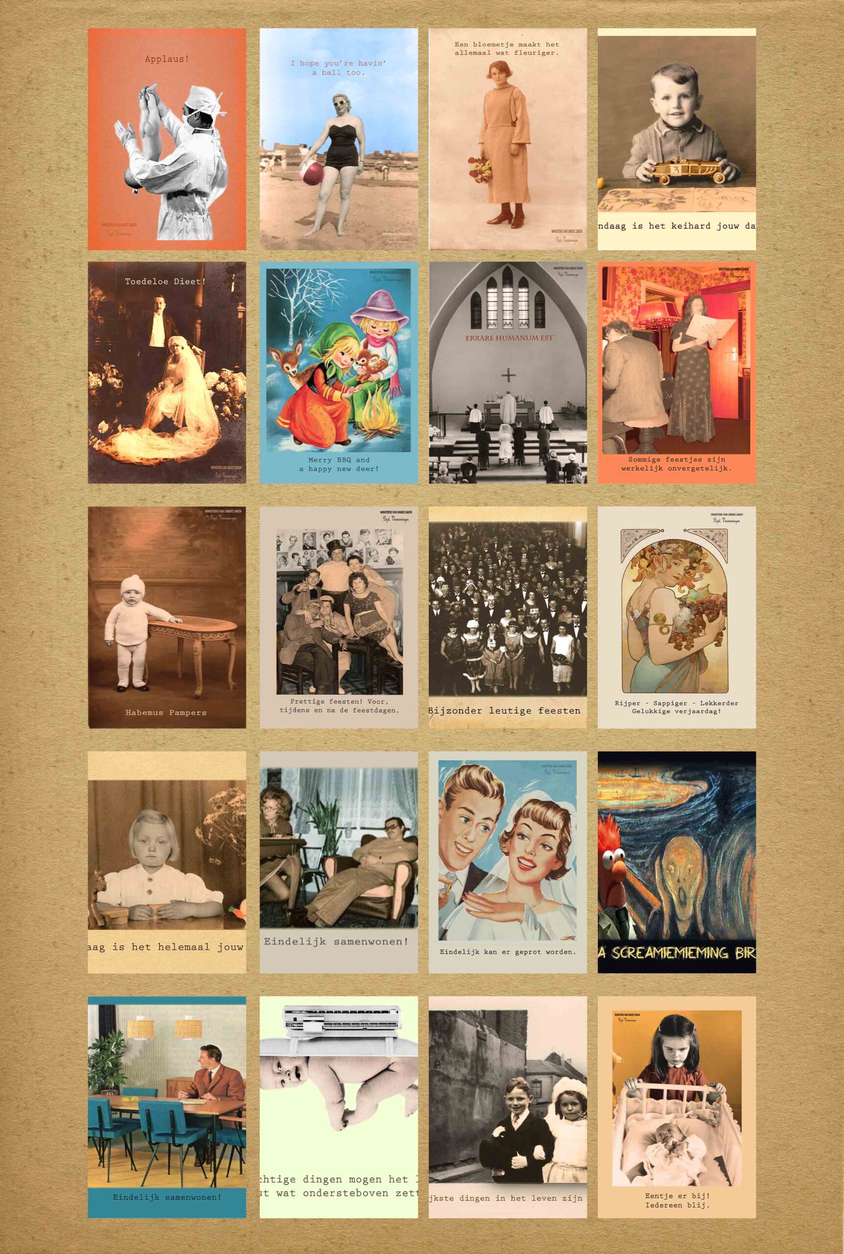 Wensflap "Feestvarkens"