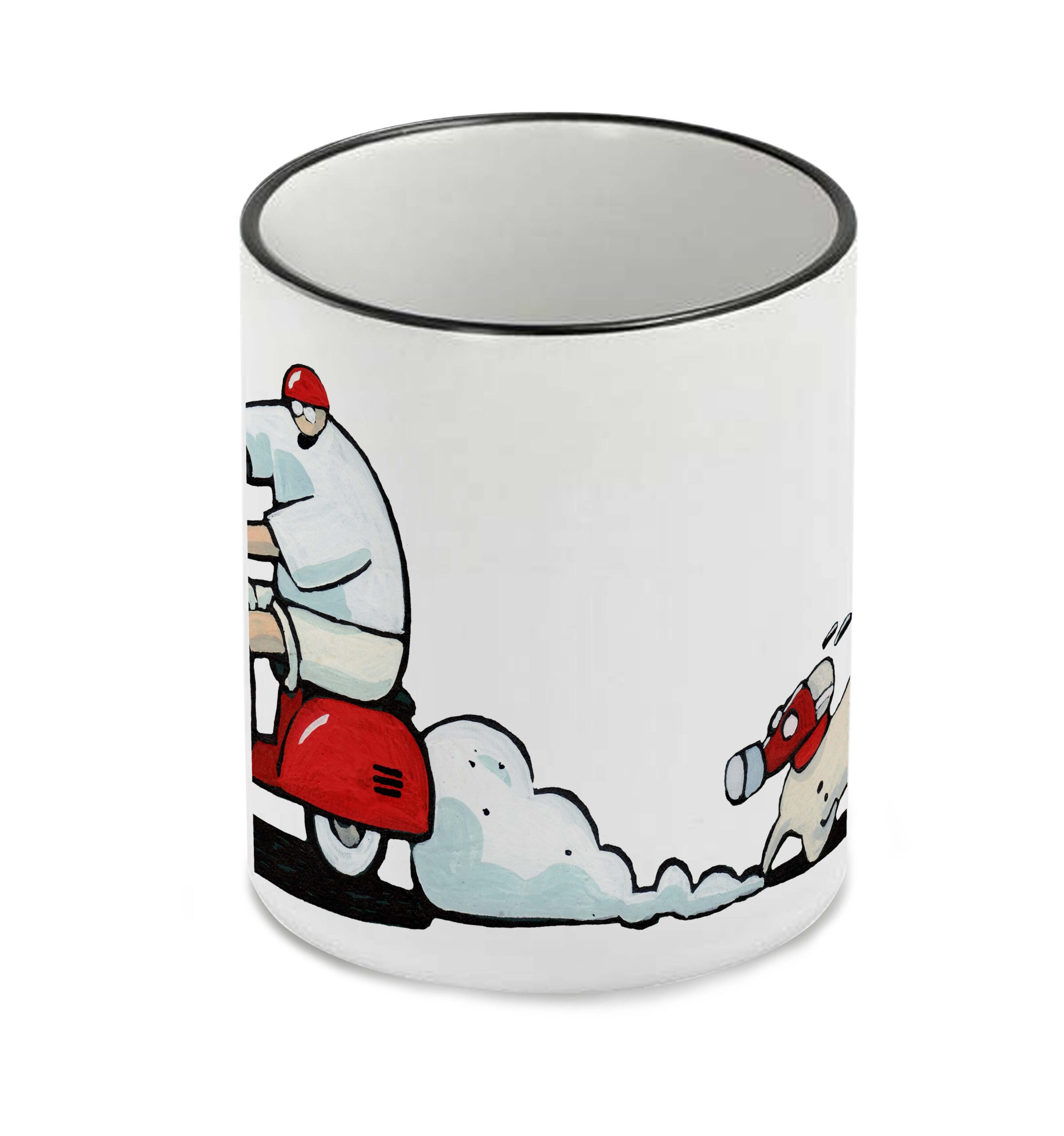 Mok - Scooter - by Tom Cartoon OP=OP - Afbeelding 3