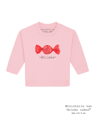 Sweater baby - Cotton pink - Bolleke