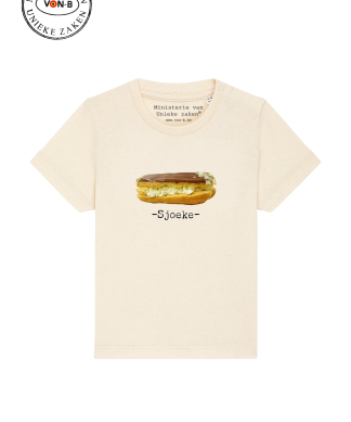 T-shirt baby - Natural raw - Sjoeke