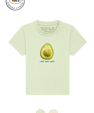 T-shirt baby - Zot veel pit