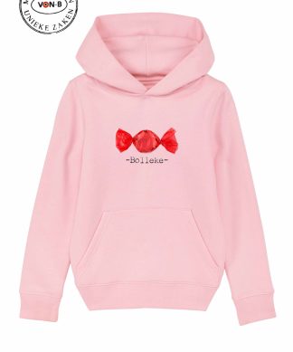 Hoodie kind - Cotton pink - Bolleke