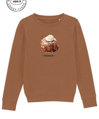 Sweater kind - Caramel - Pateeke