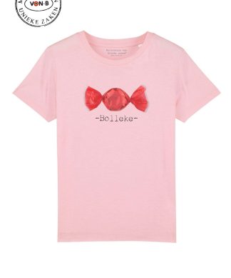 T-shirt kind - Cotton pink - Bolleke