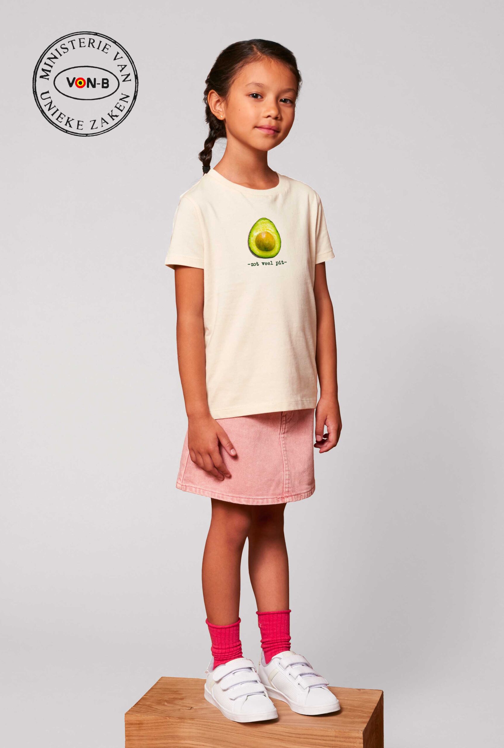 T-shirt kind - Natural raw - Zot veel pit - Afbeelding 2