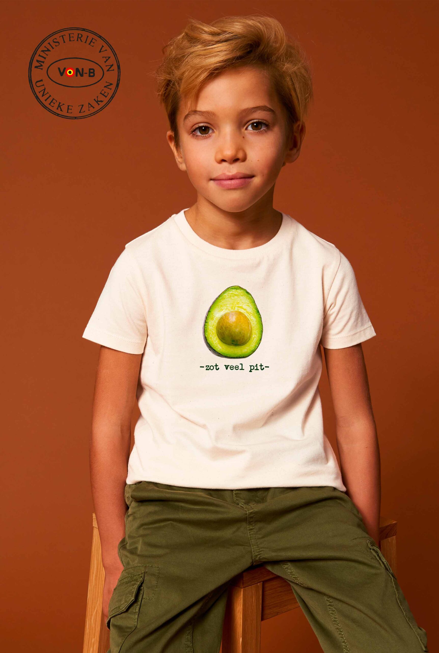 T-shirt kind - Natural raw - Zot veel pit - Afbeelding 3