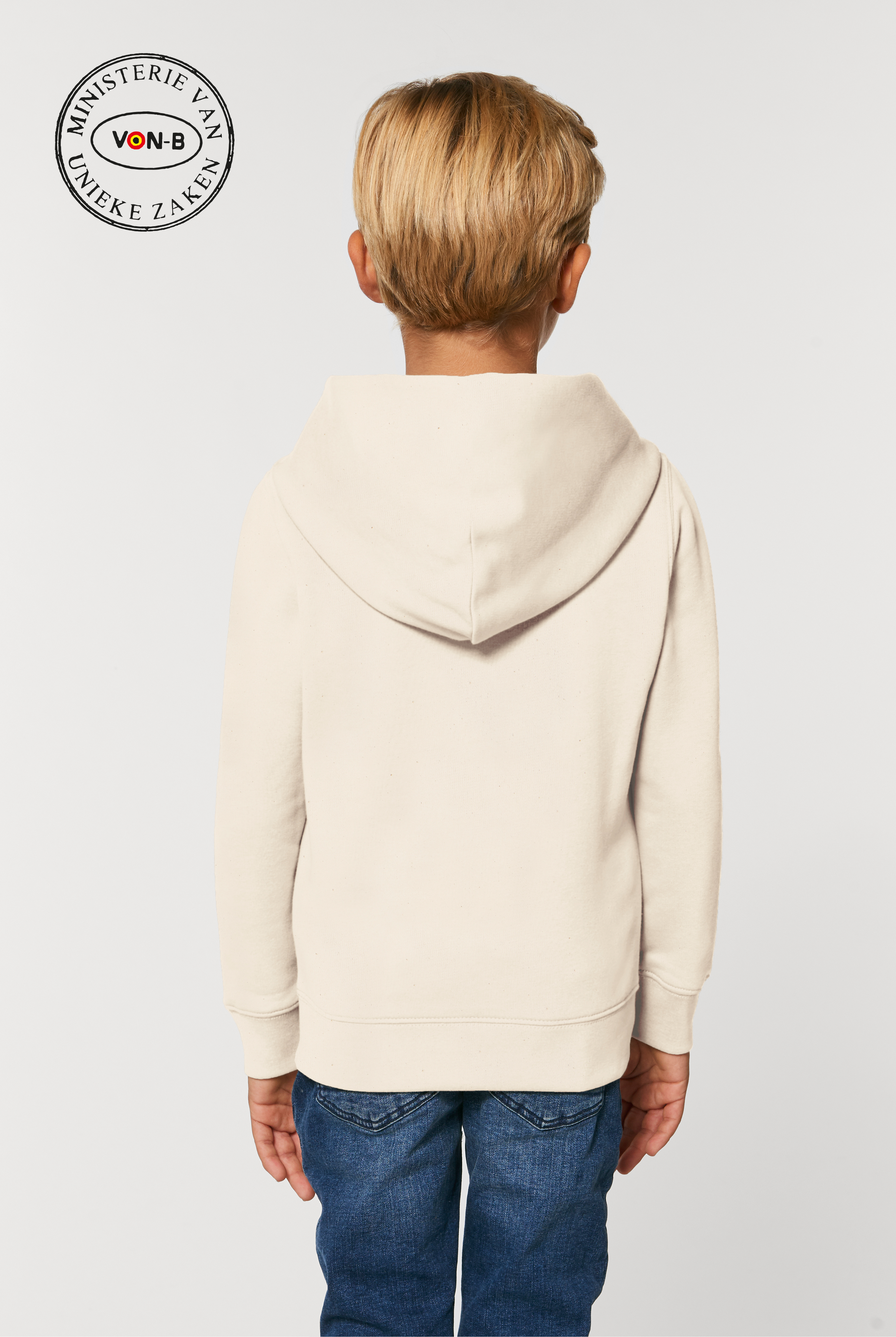 Hoodie kind - Stem green - Zot veel pit avocado - Afbeelding 3