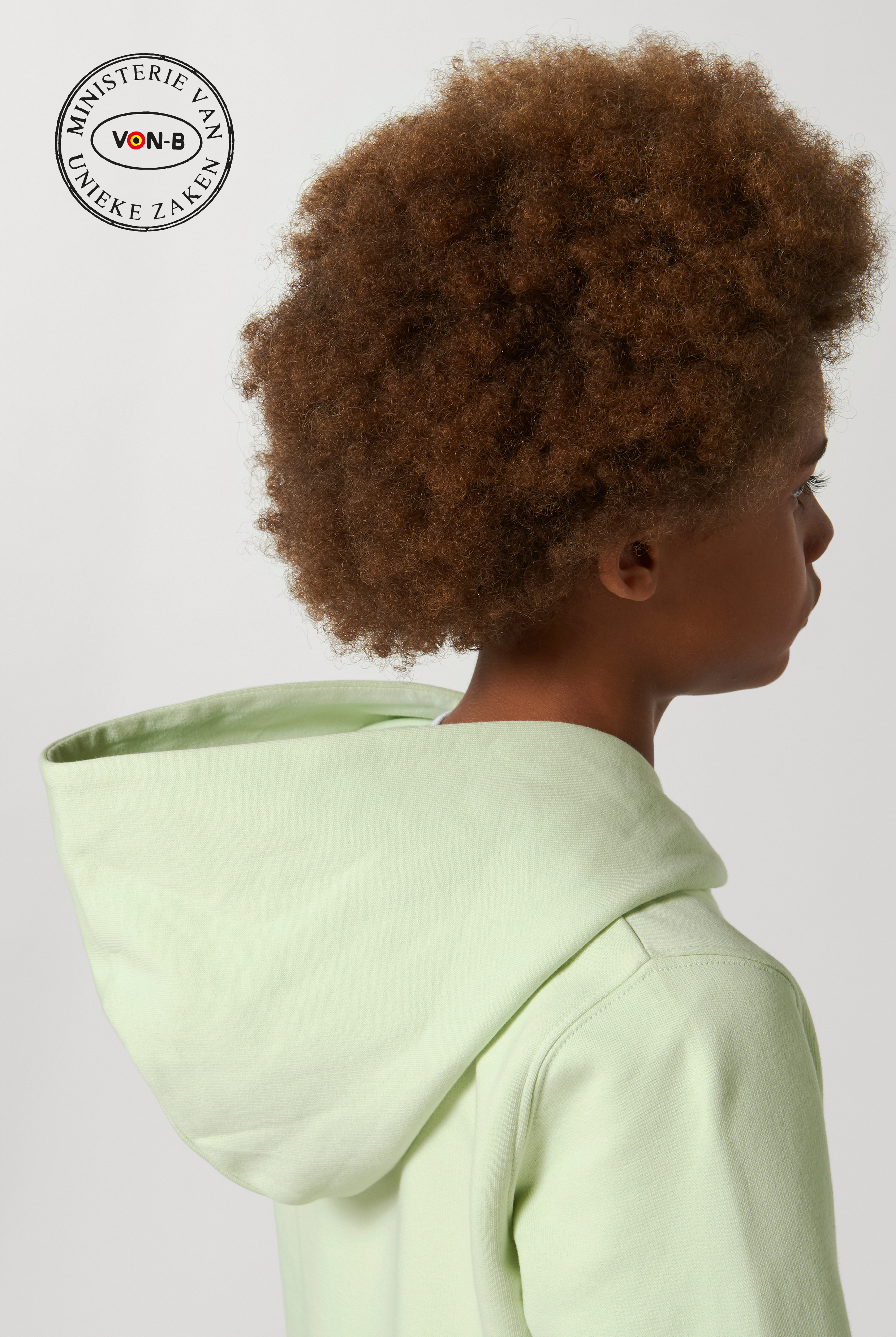 Hoodie kind - Stem green - Zot veel pit avocado - Afbeelding 7