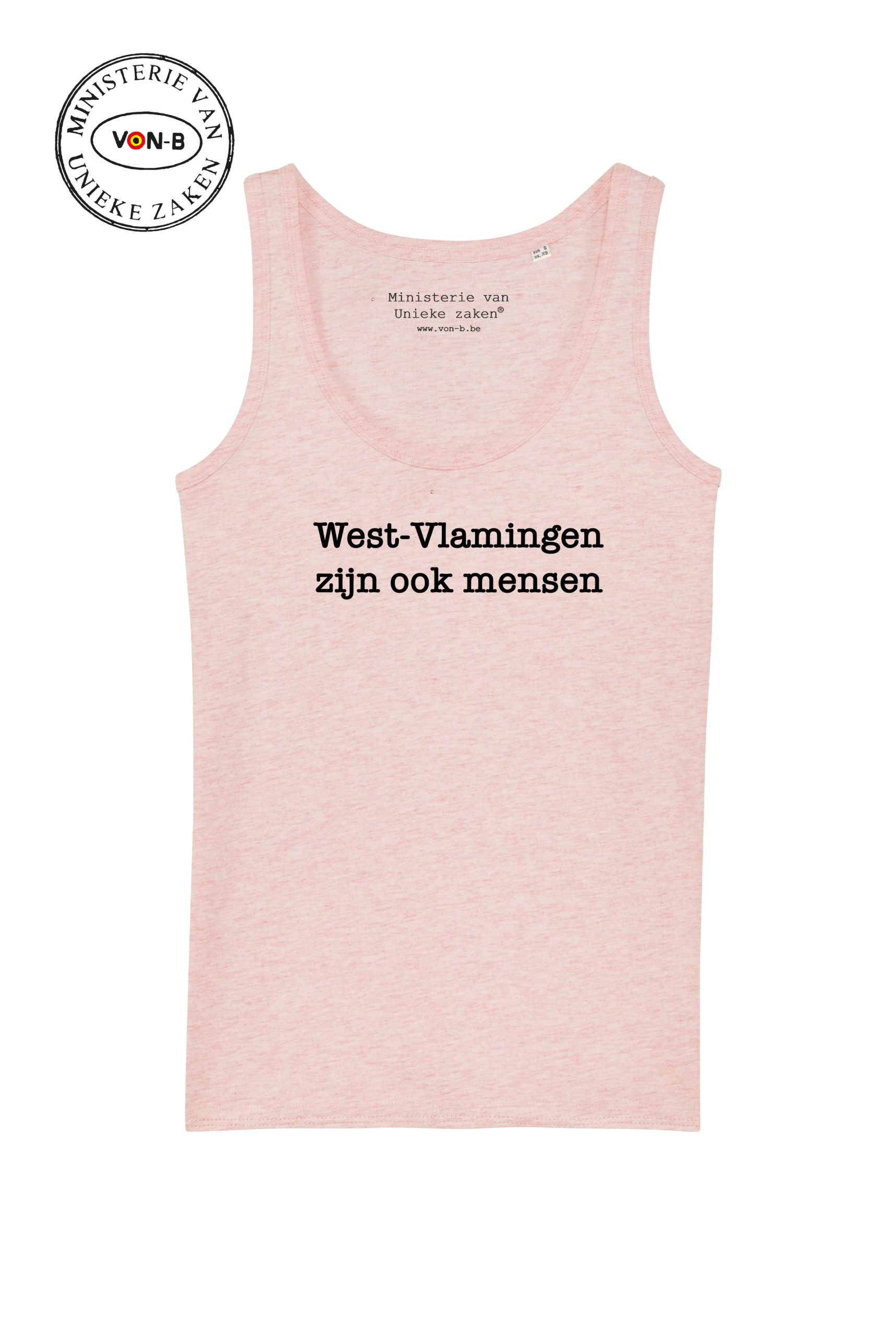 Tanktop vrouw - West-Vlamingen zijn ook mensen - Afbeelding 3