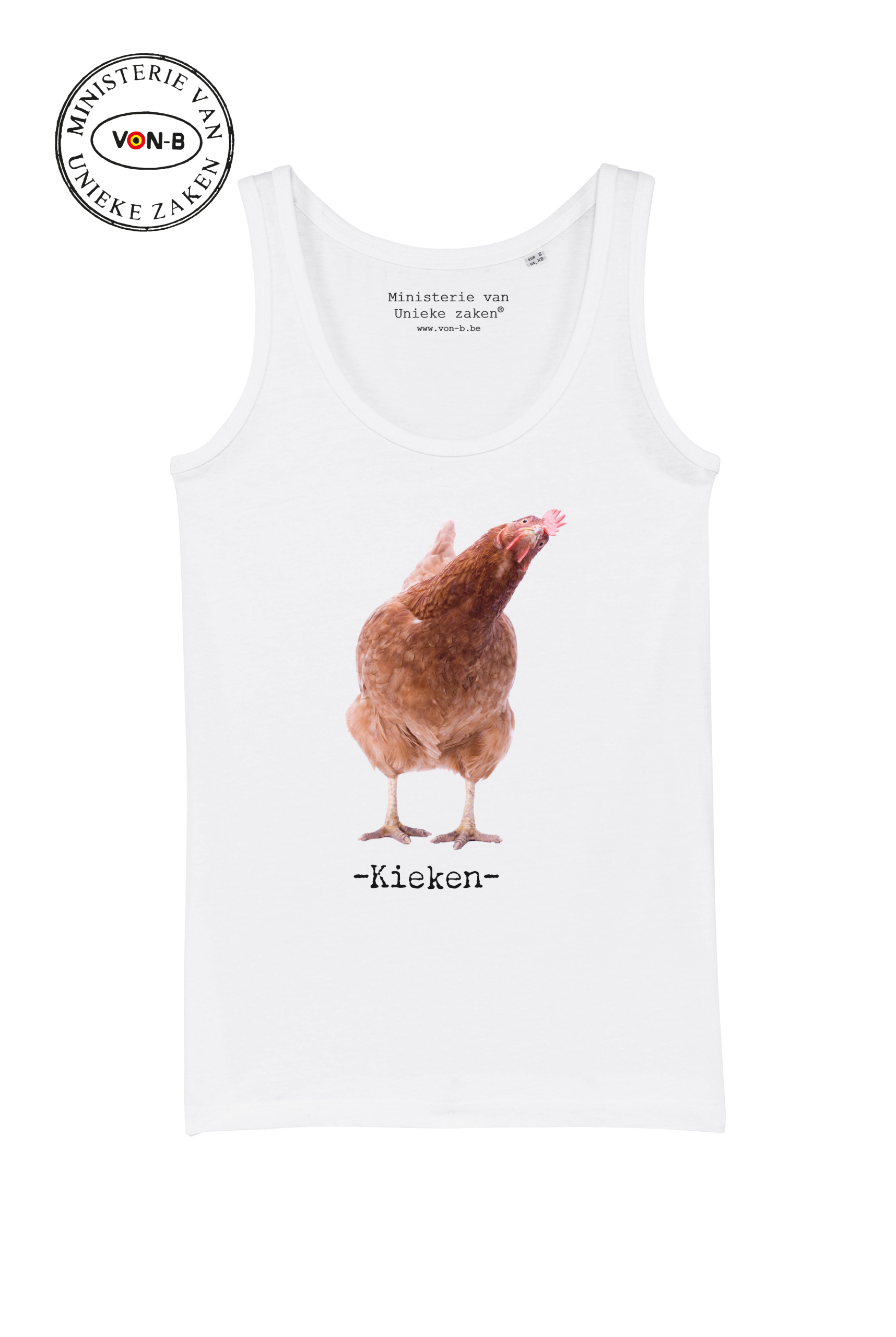 Tanktop vrouw - Wit - Kieken