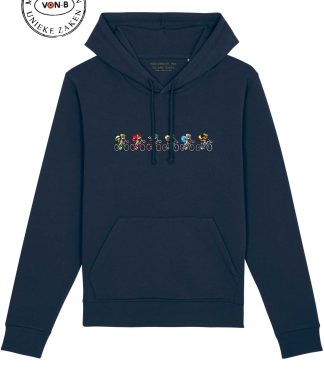 Hoodie unisex - Navy - Peloton