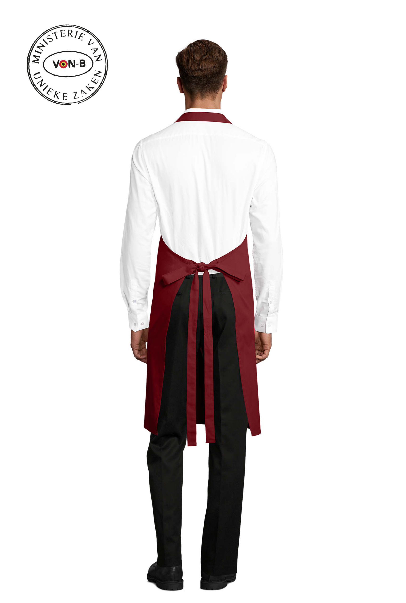 Viva la saucisson! Keukenschort - Bordeaux - Chef Guevara - Afbeelding 4