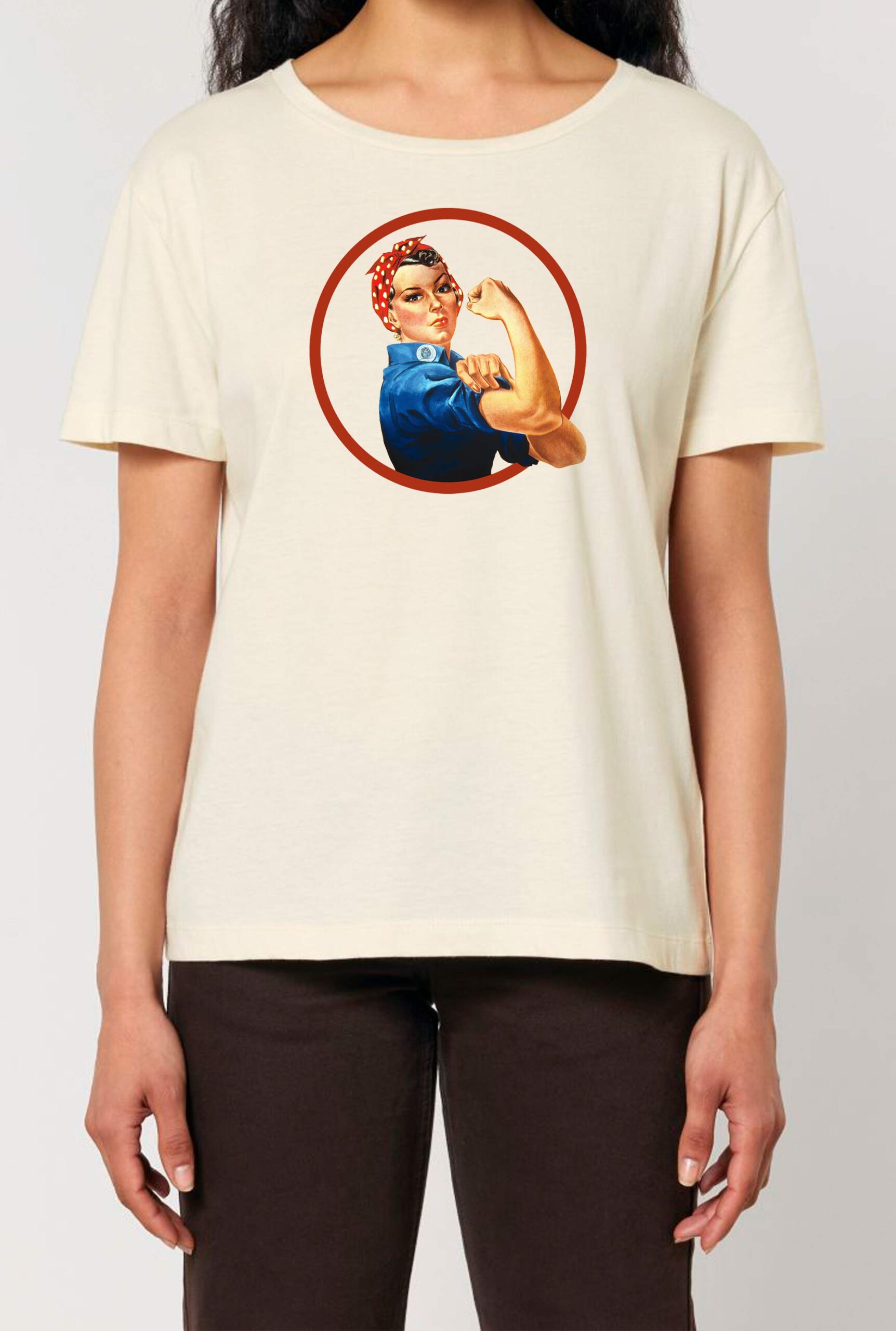 T-shirt vrouw - Natural raw - Power - Afbeelding 2