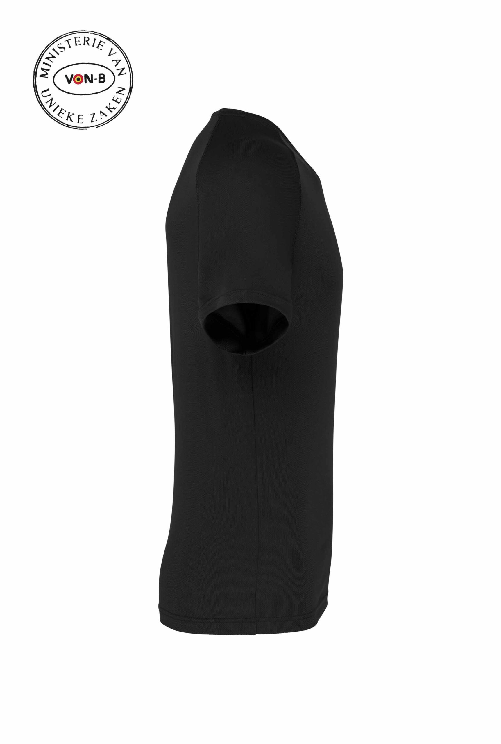 Sportshirt man - Zwart - SPRT SCKS - Afbeelding 3