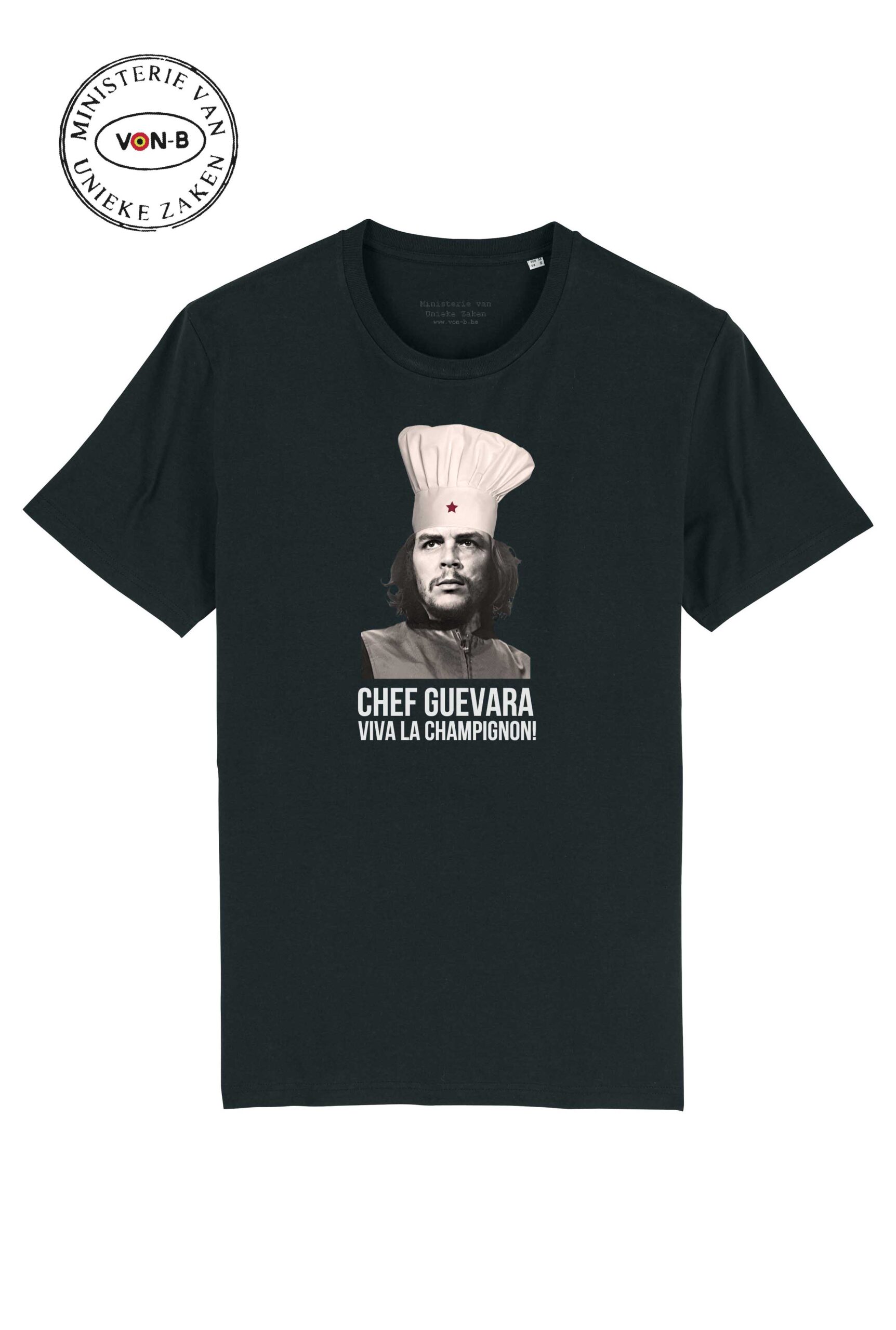 T-shirt unisex - Viva la champion! Chef Guevara - Afbeelding 2