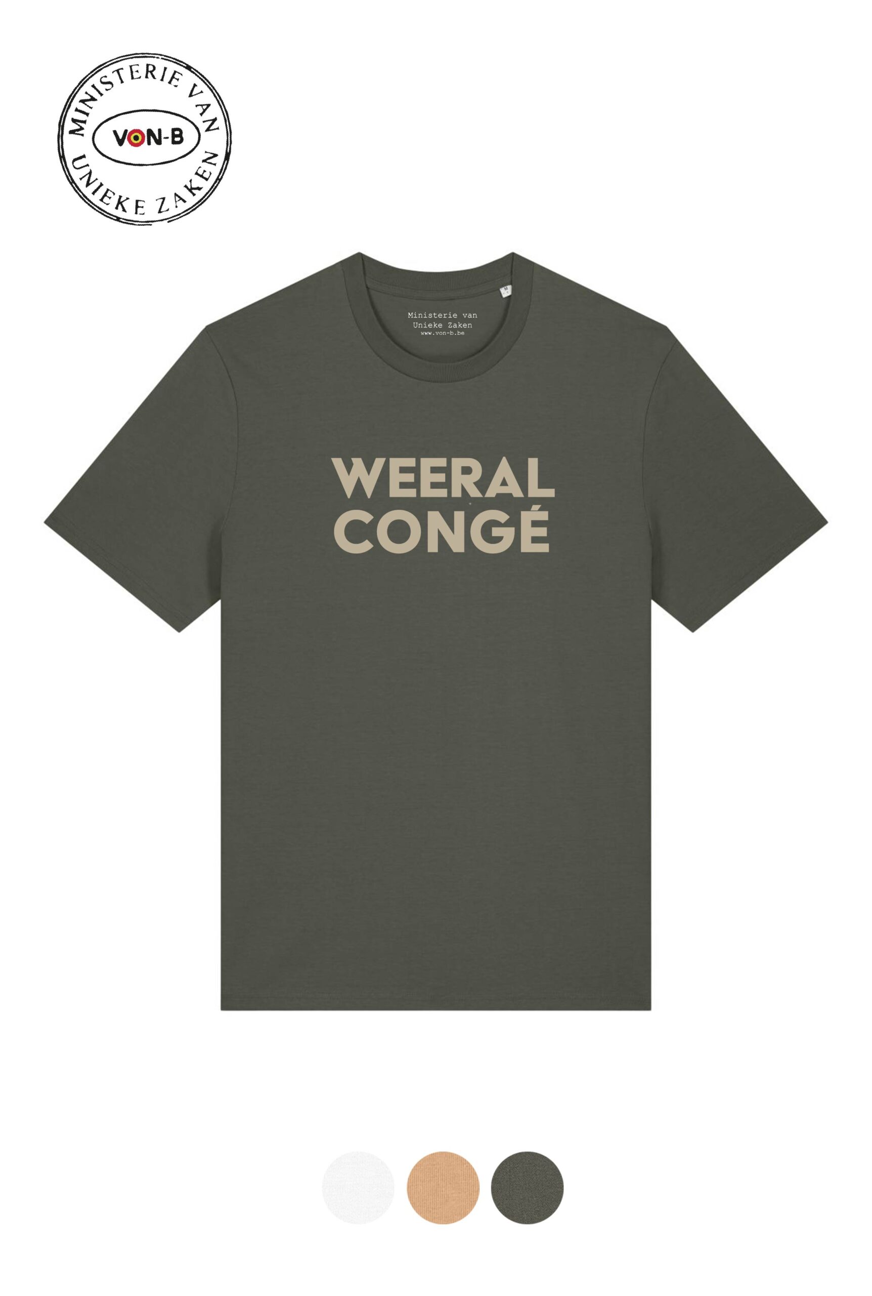 T-shirt unisex - Weeral congé