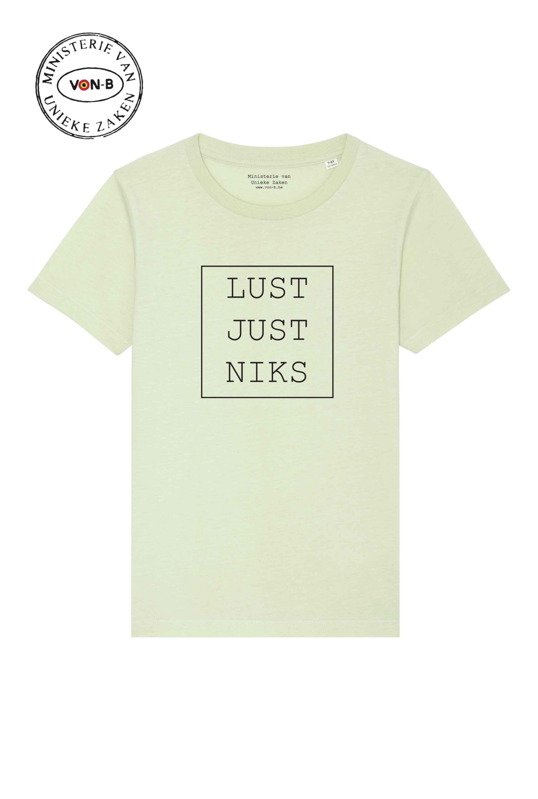 T-shirt kind - Lust just niks - Afbeelding 2