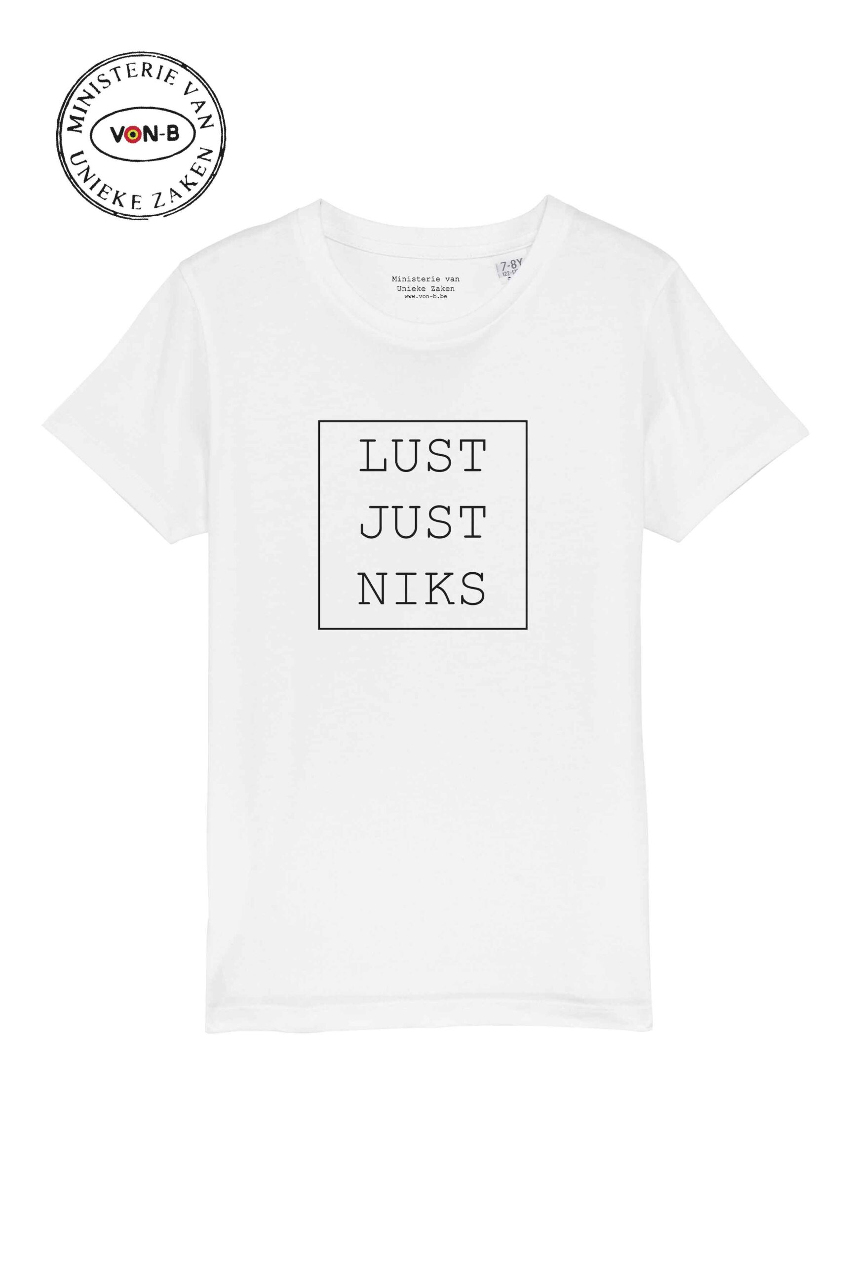 T-shirt kind - Lust just niks - Afbeelding 3