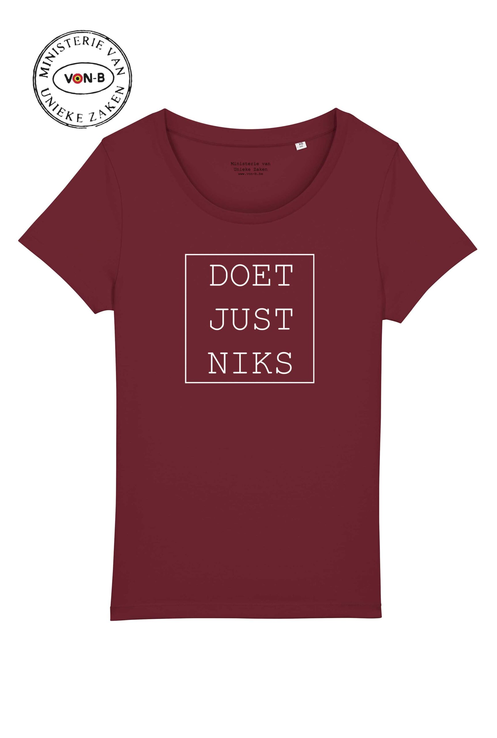 T-shirt vrouw - Doet just niks - Afbeelding 3