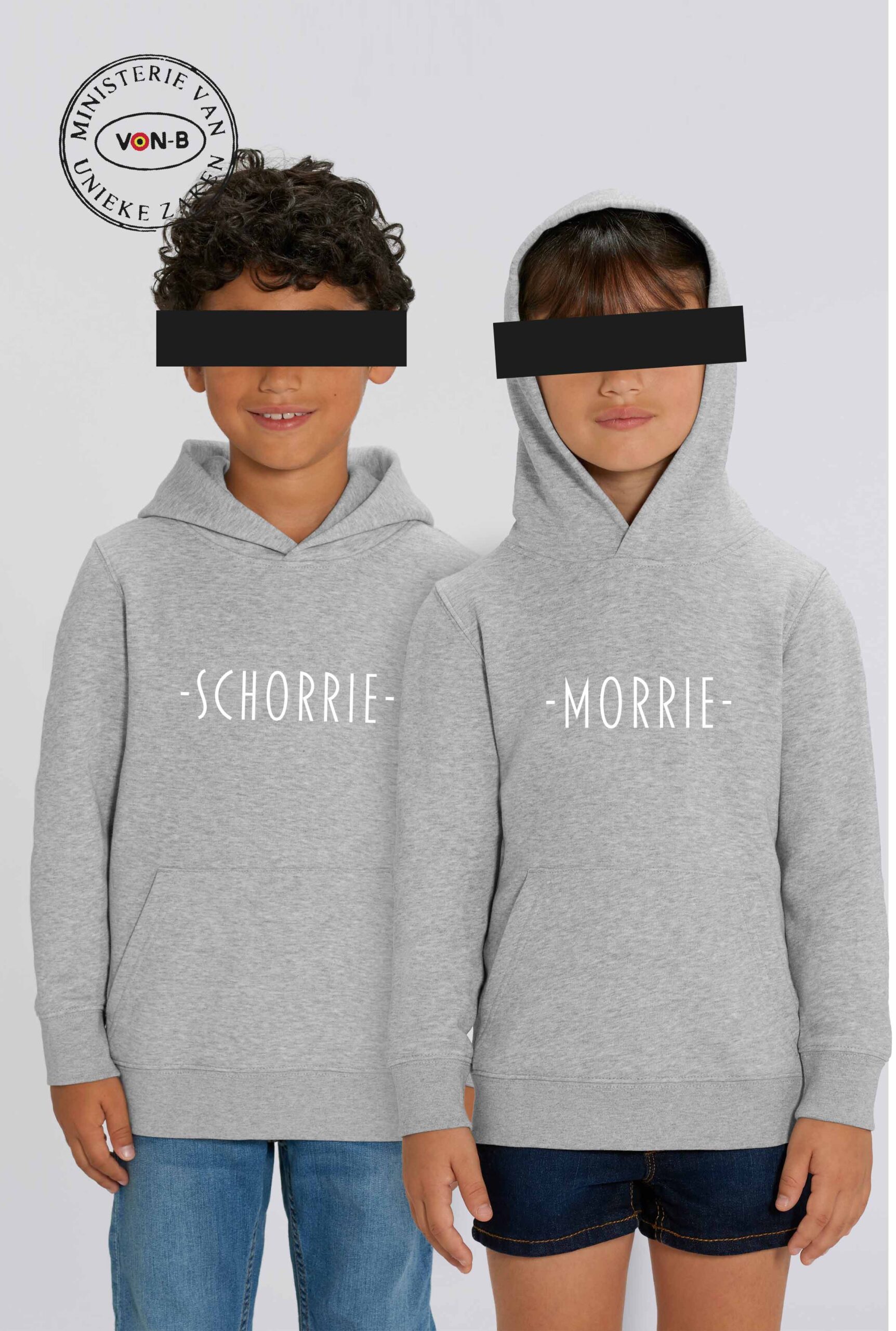 Hoodie kind - Schorrie morrie - Afbeelding 3