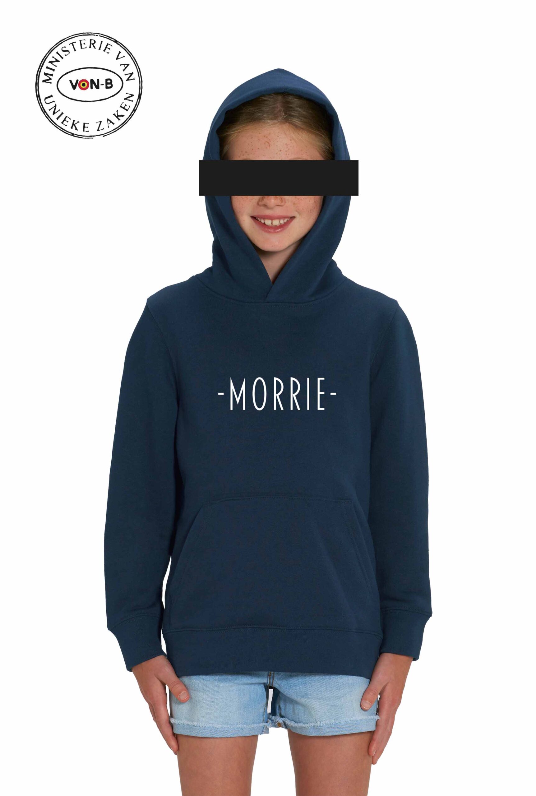Hoodie kind - Schorrie morrie - Afbeelding 4